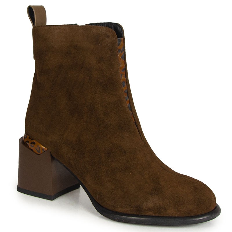 Cambell 25-98316KH Hnědé Kotníkové Boty 36