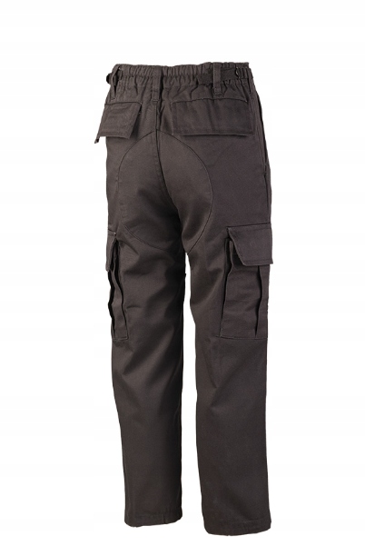 SPODNIE BOJÓWKI DZIECIĘCE WOJSKOWE CZARNE XS Marka Inna marka