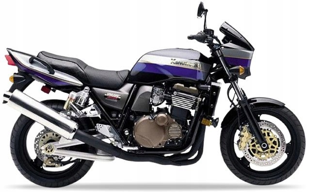Nálepky Juula Na Kawasaki Zrx 1200 R 2001 Čierna Modrá Purpurová