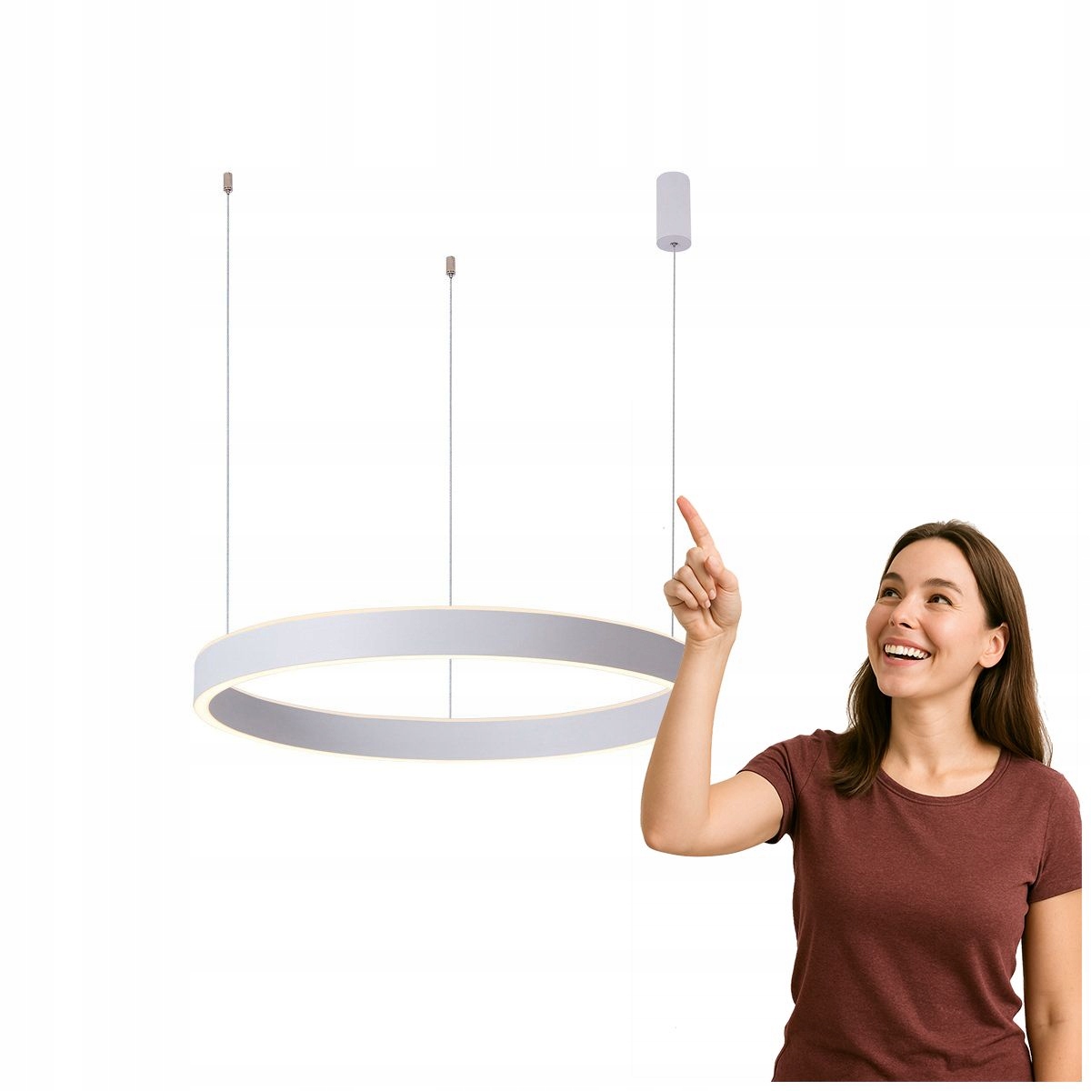 Závesná Led lampa Brasco Up Down Italux