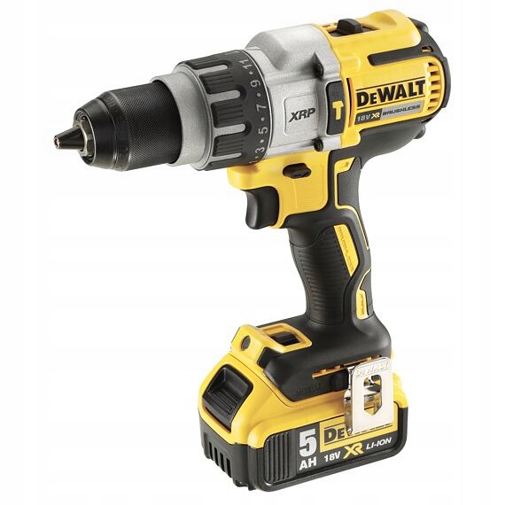 DeWalt DCD996P2 příklepová aku vrtačka 18V/2*5Ah, 0-450/1300/2250 ot./min,