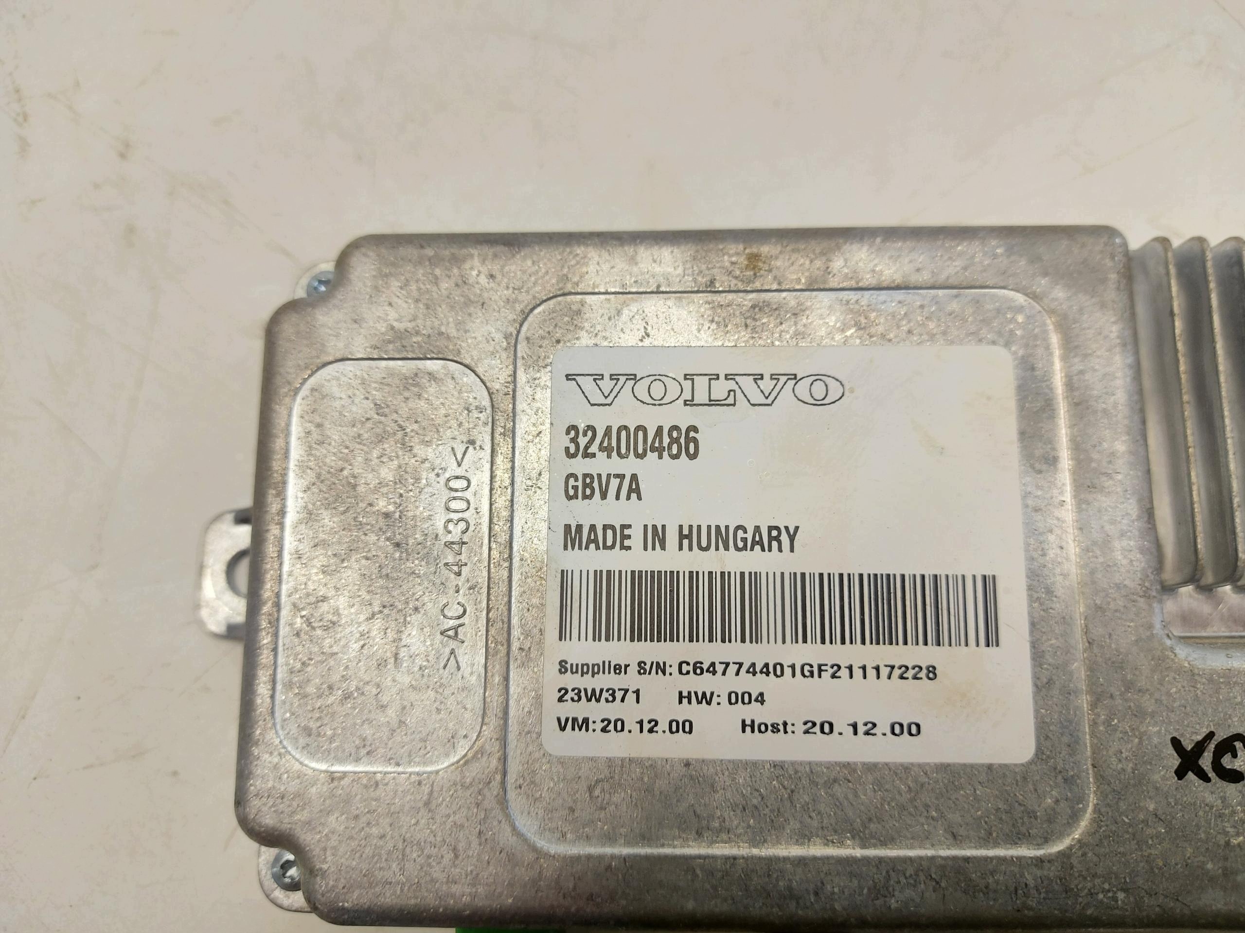 VOLVO XC40 LIFT module control unit kamery 32400486