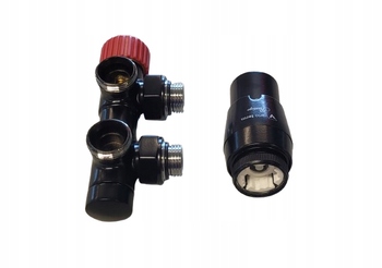 Vario Term Termostatický Set Twins Pravý Čierny Mat