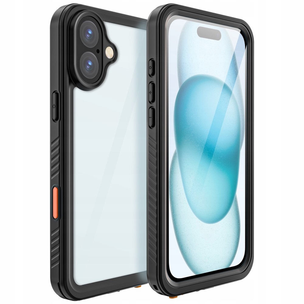 Pouzdro Vodotěsné 360° IP68 Pro Iphone 16 Plus Pancéřové Pouzdro Vodotěsné