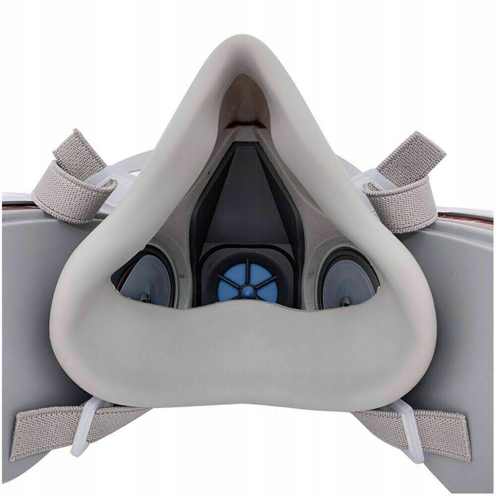 MASKA LAKIERNICZA PÓŁMASKA 6200 + FILTRY WKŁADY WĘGLOWE Stan opakowania oryginalne