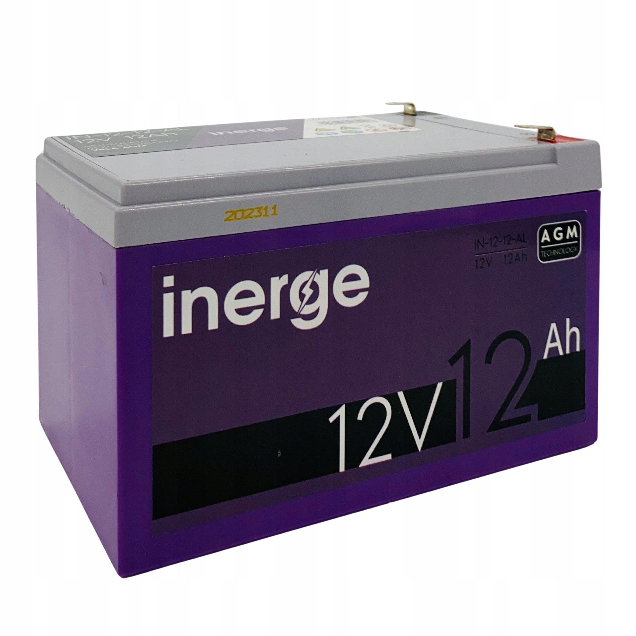 Akumulator Vrla Agm 12V 12Ah Pro 3,95kg T2 (wymiar 14Ah) Long Life Ups