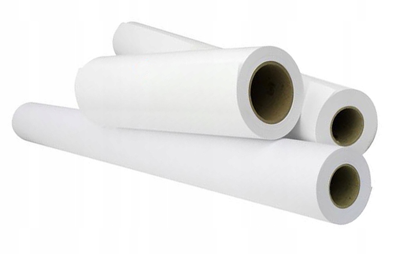 Papier w rolkach do ploterów 297x50m/80g Igepa
