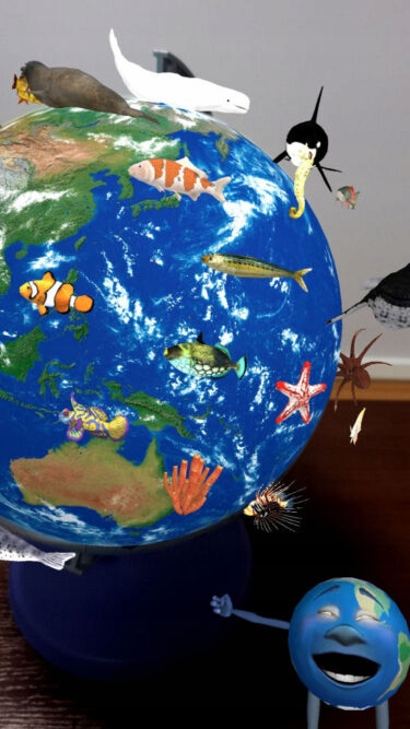 Globus 250mm 2w1 Podświetlany DREWNO na prezent DREWNIANA OPRAWA Aplikacja Płeć chłopcy dziewczynki