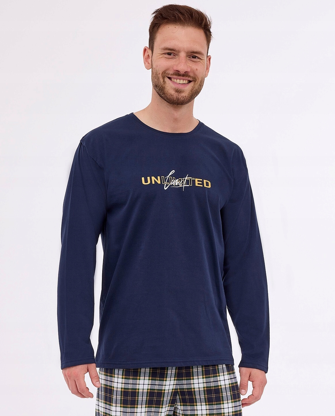 Pánské Pyžamo 124/269 Unlimited Dr M tmavě modrá