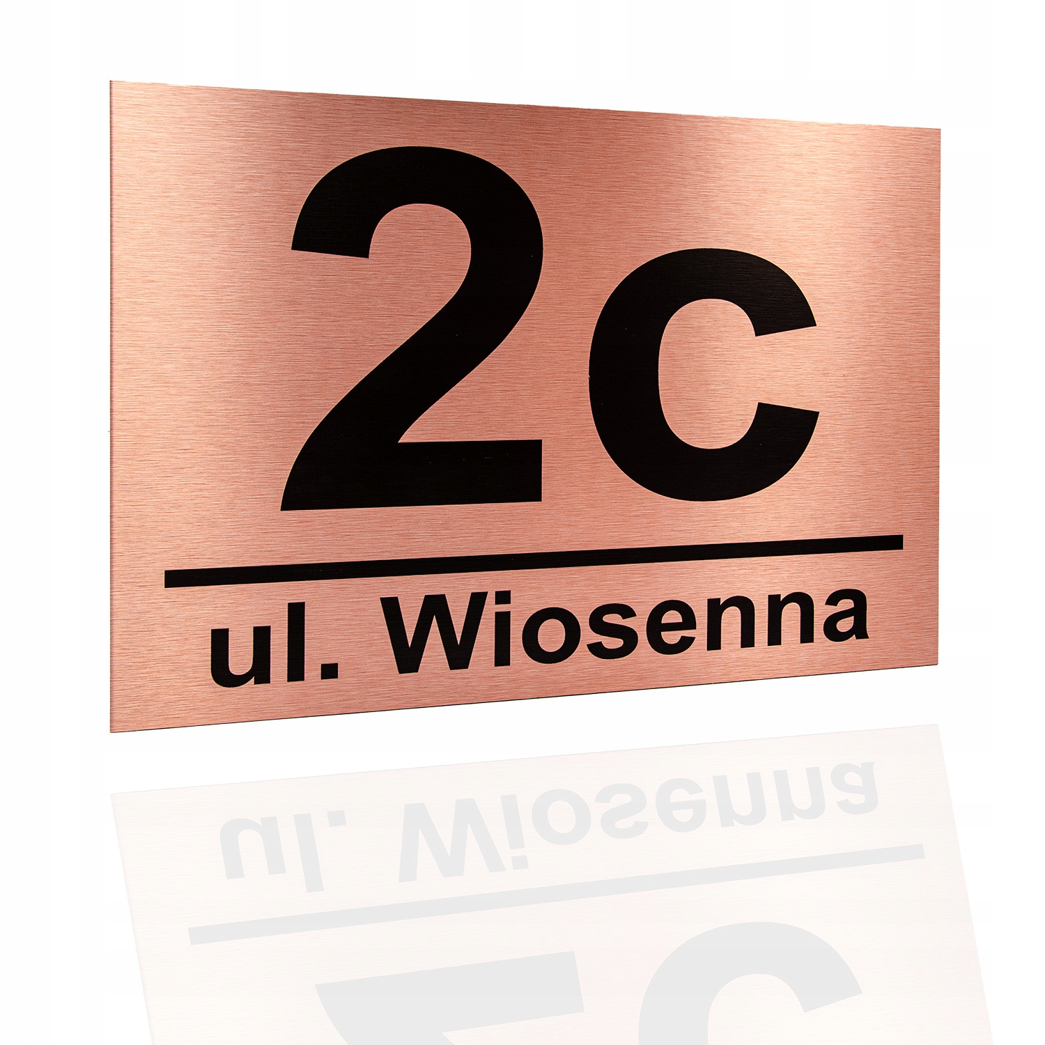 

Tabliczka Adresowa Aluminiowa Numer Domu Adres