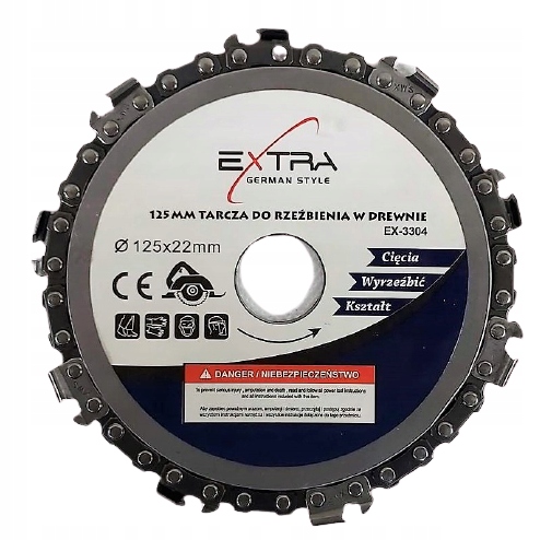 

Tarcza Łańcuchowa Do Cięcia Drewna Piła 125MM