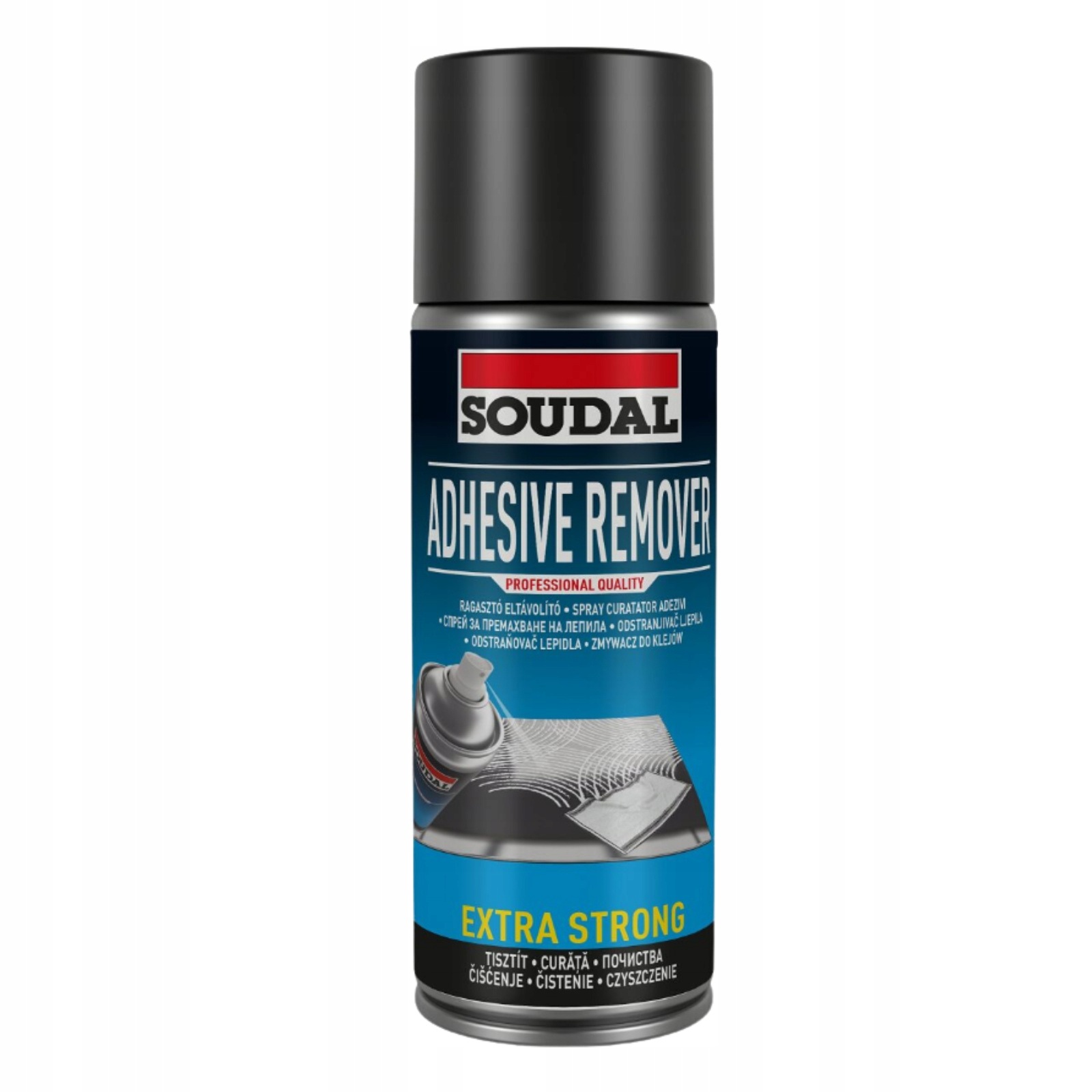 Soudal Adhesive Remover Środek Preparat Od Usuwania Kleju 400 ml