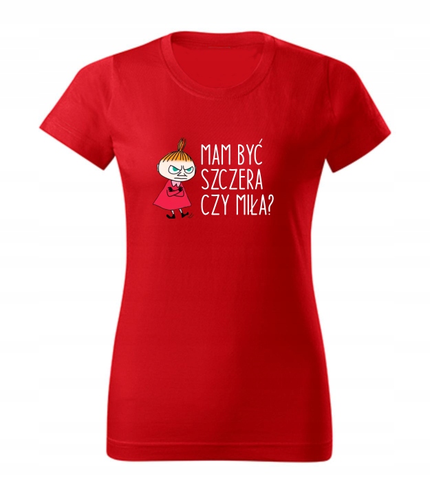 

Koszulka T-shirt Mam być miła... Mała MI Muminki