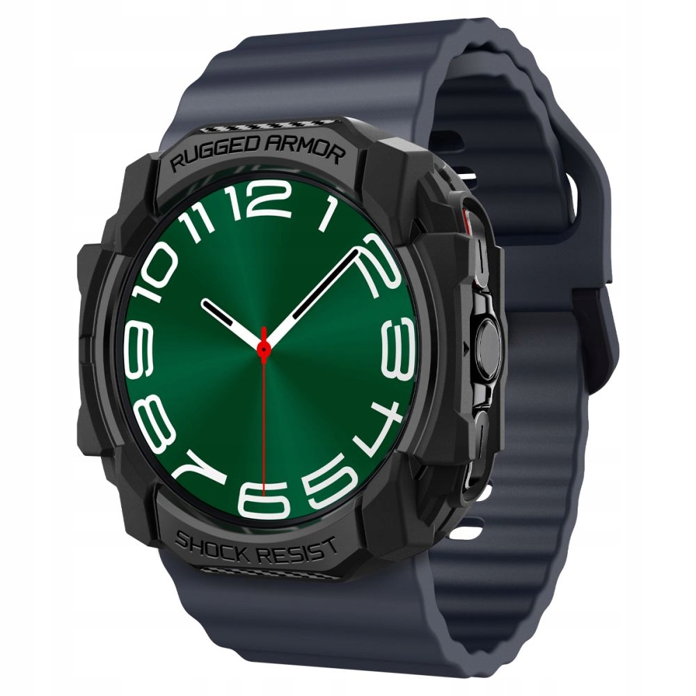 Etui Do Samsung Galaxy Watch Ultra (47 MM) Spigen Rugged Armor Matte Black