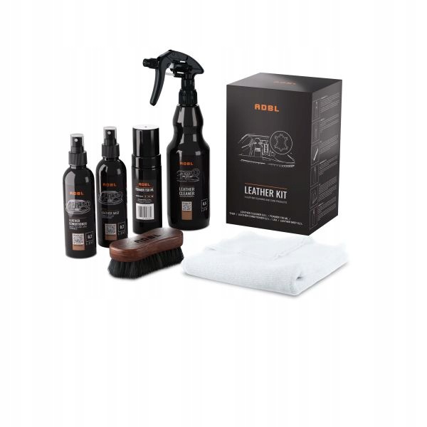 Adbl Leather Kit Zestaw do Czyszczenia i Pielęgnacji Skóry w Samochodzie