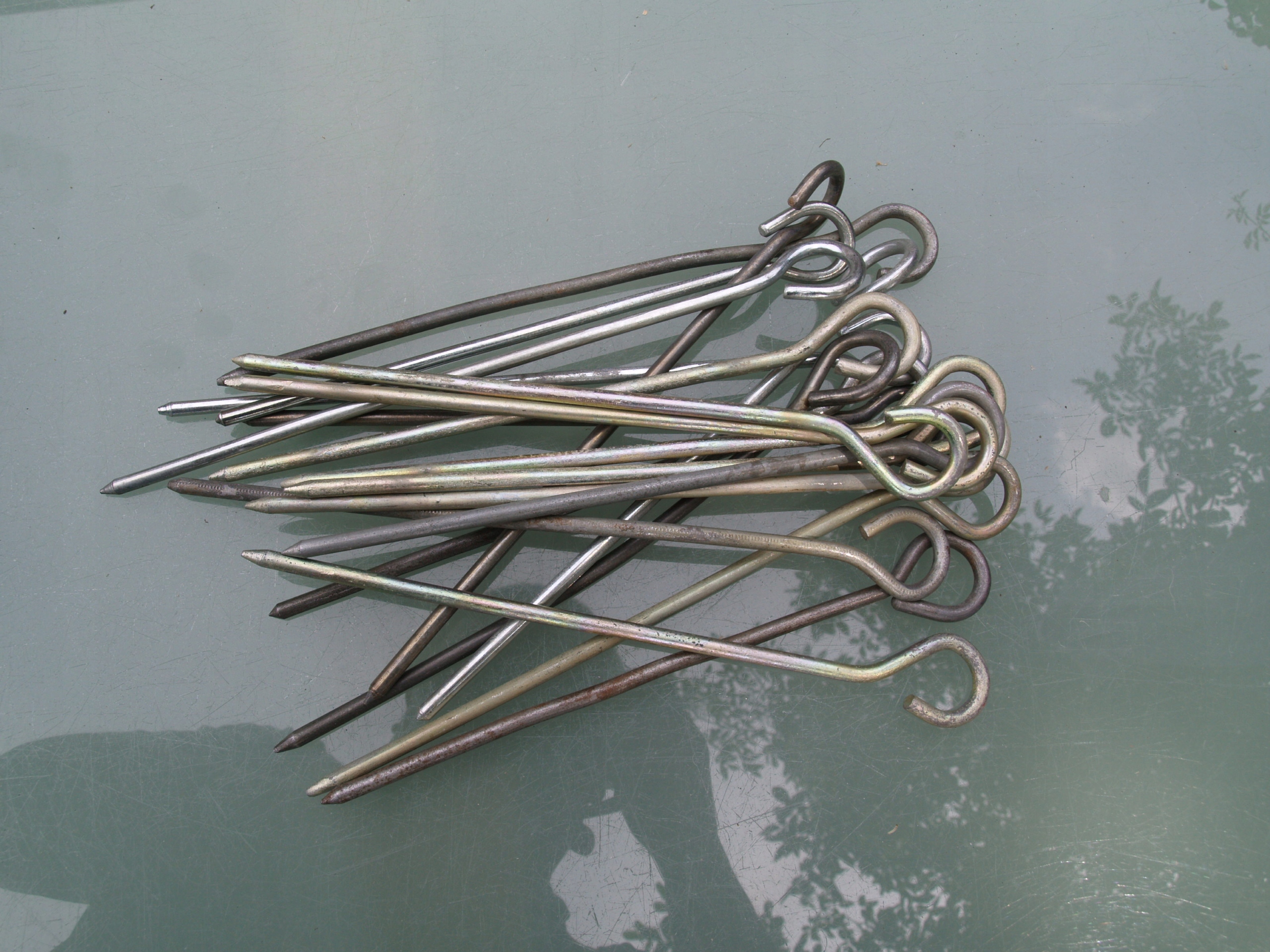 POLSKIE, WOJSKOWE SZPILKI DO NAMIOTU