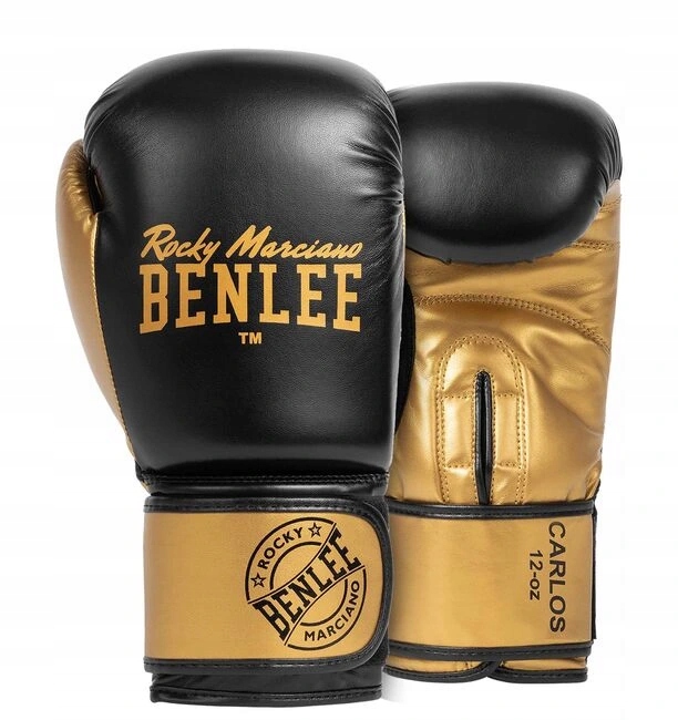 Boxerské rukavice Benlee Carlos black/gold 199155_1530 20001577942785