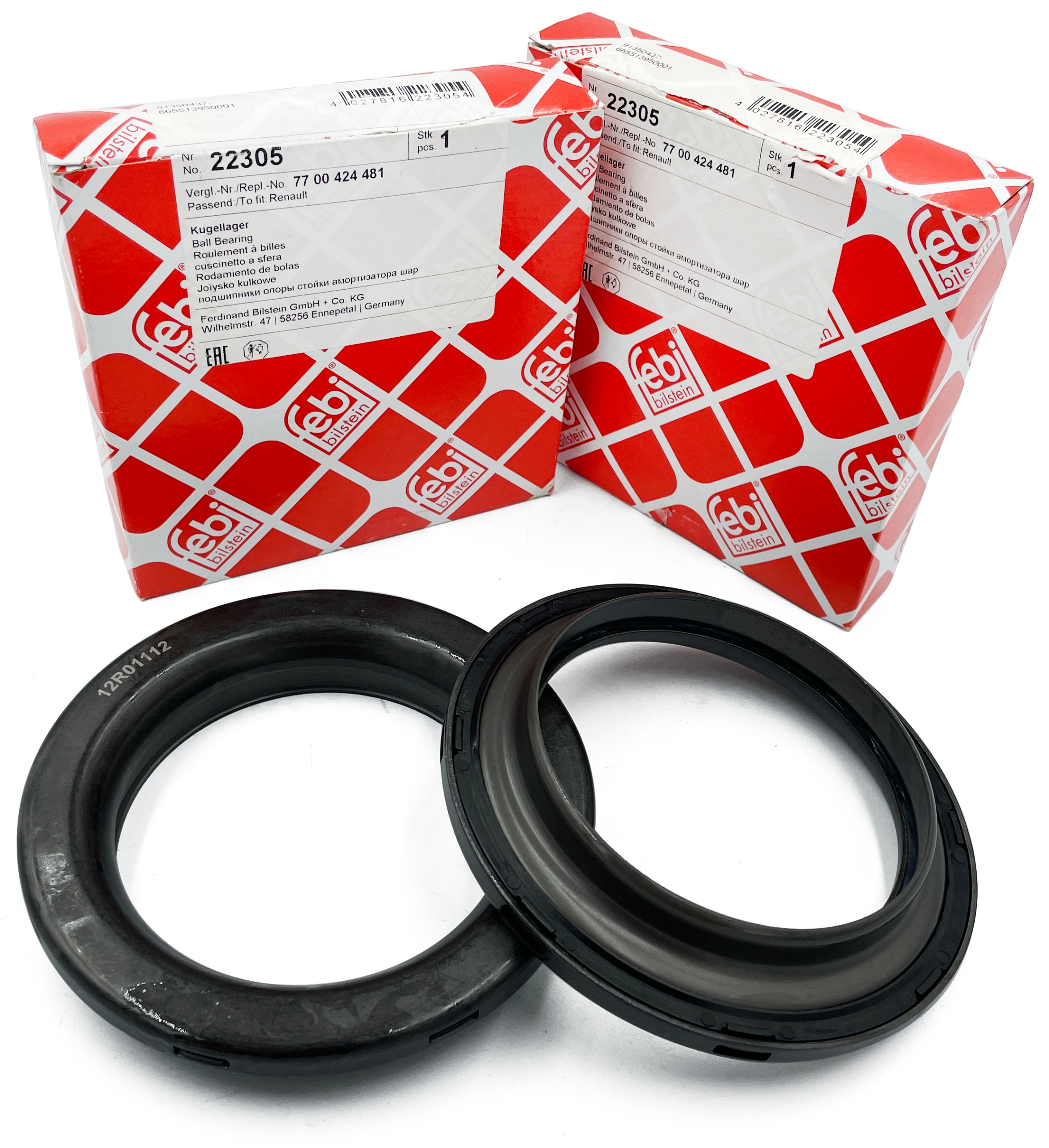 22305 - FEBI 2x передний амортизатор LAGUNA II