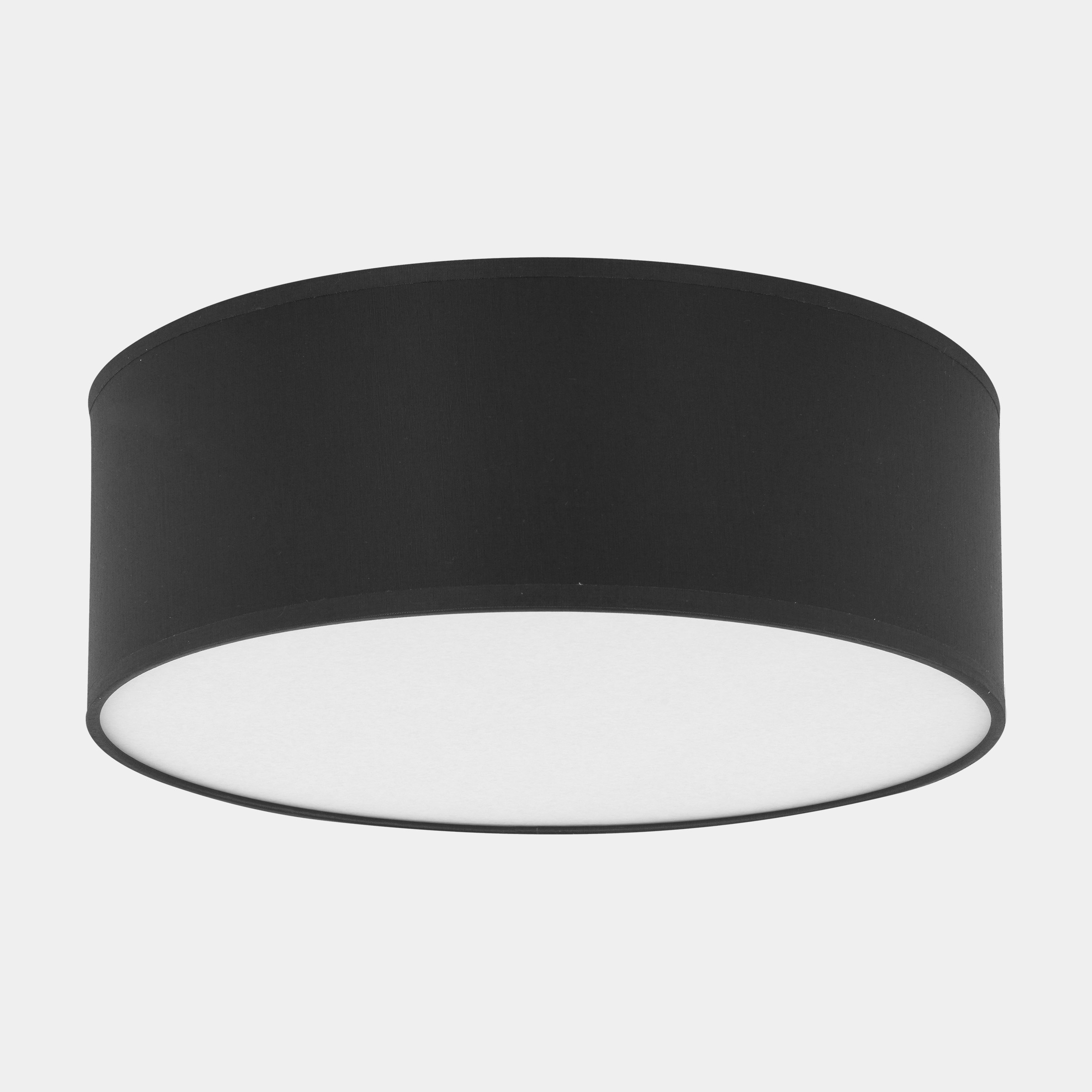 Černobílý stropní svítidlo 45 cm Tk Lighting Rondo Black Stropní Svítidlo