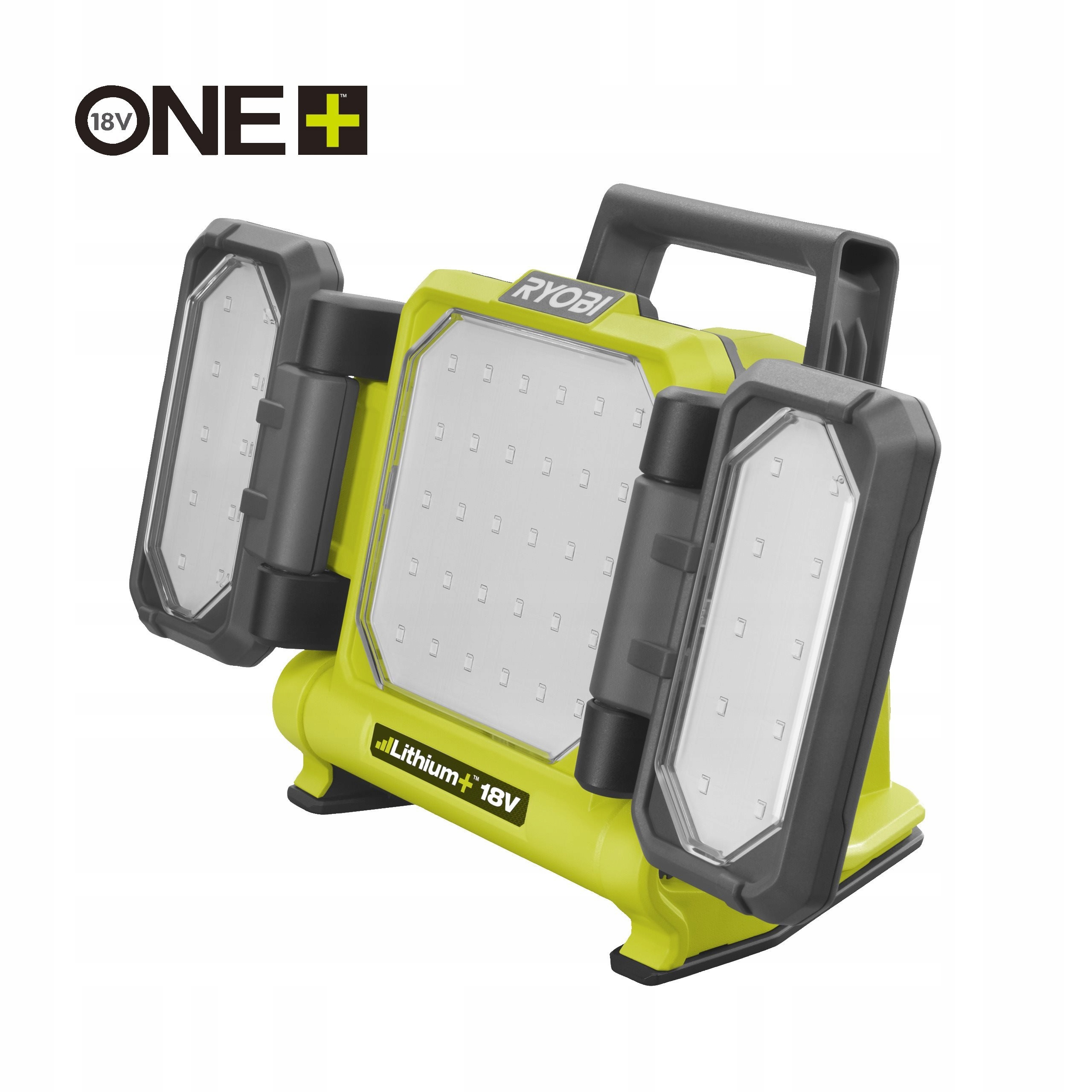Ryobi RLP18-0 18V One+ panelové svetlo výkon 3000 lúmenov otočné panely