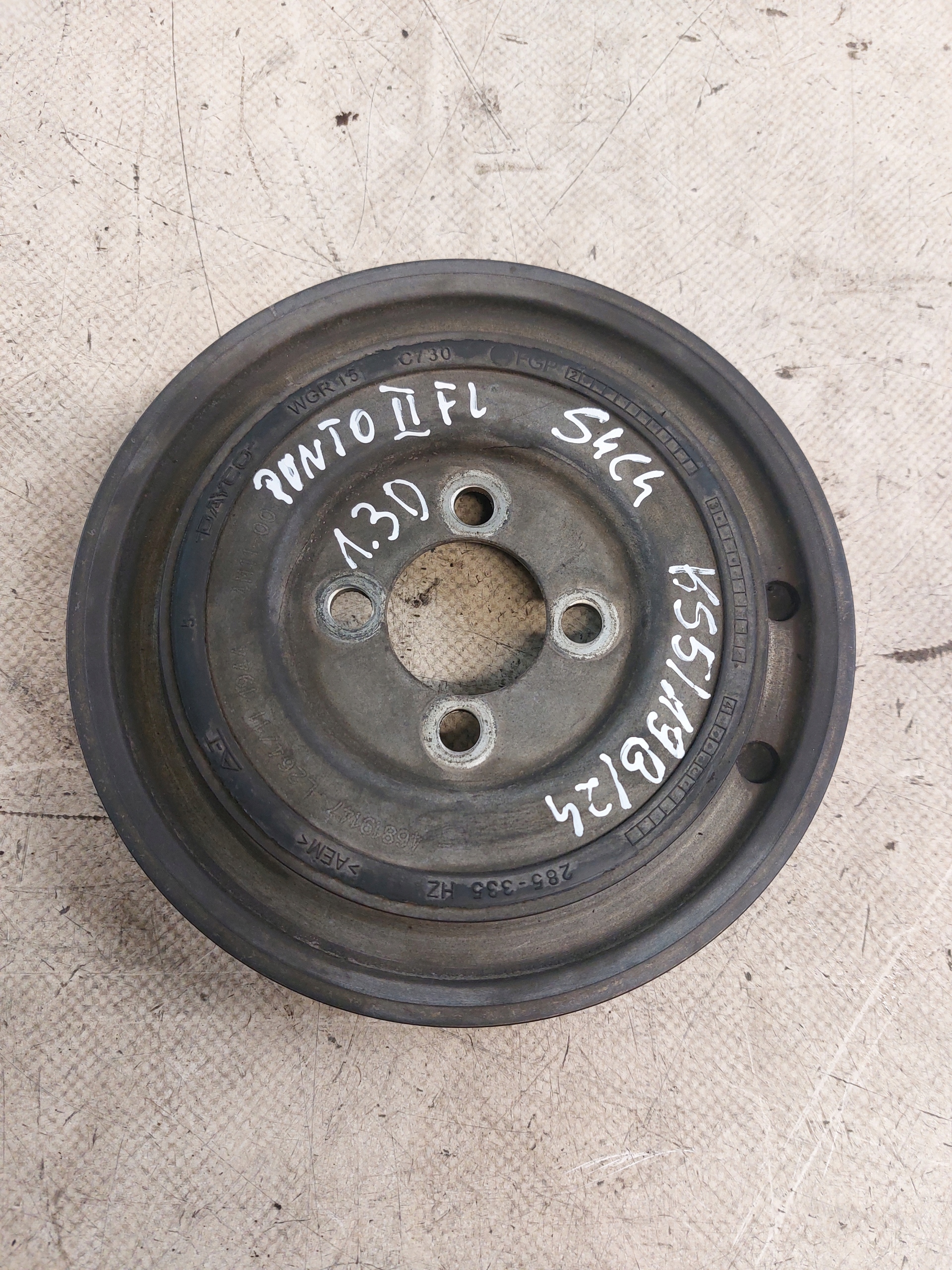 pulley FIAT PUNTO II FL 1.3 MULTIJET