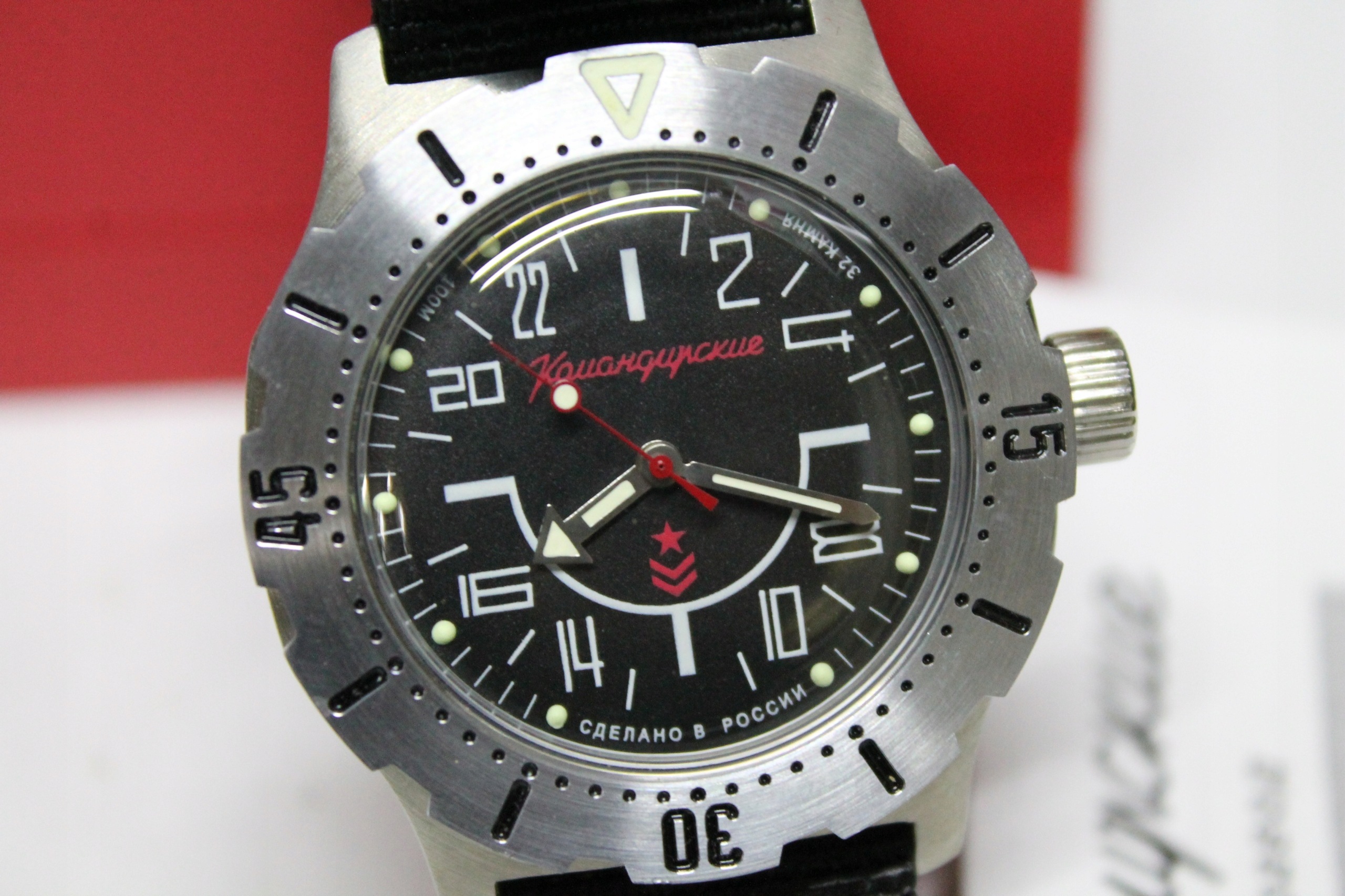 Wostok Vostok K-35 Ocel Automat Nový 350623