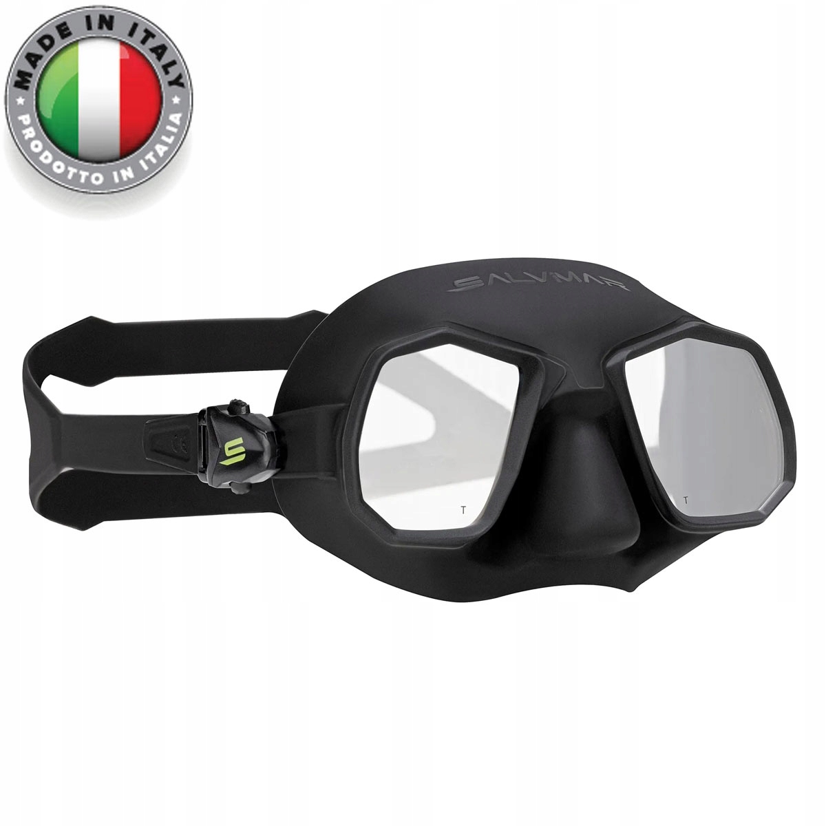 Maska nurkowa do łowiectwa podwodnego Salvimar Fly freediving Black Mat