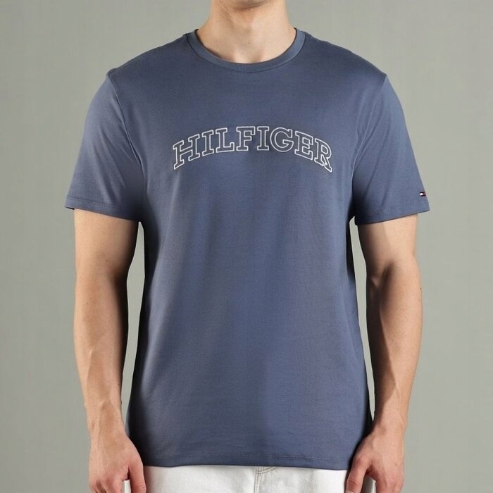 Tričko Tommy Hilfiger bavlněné modré pánské M (nové)