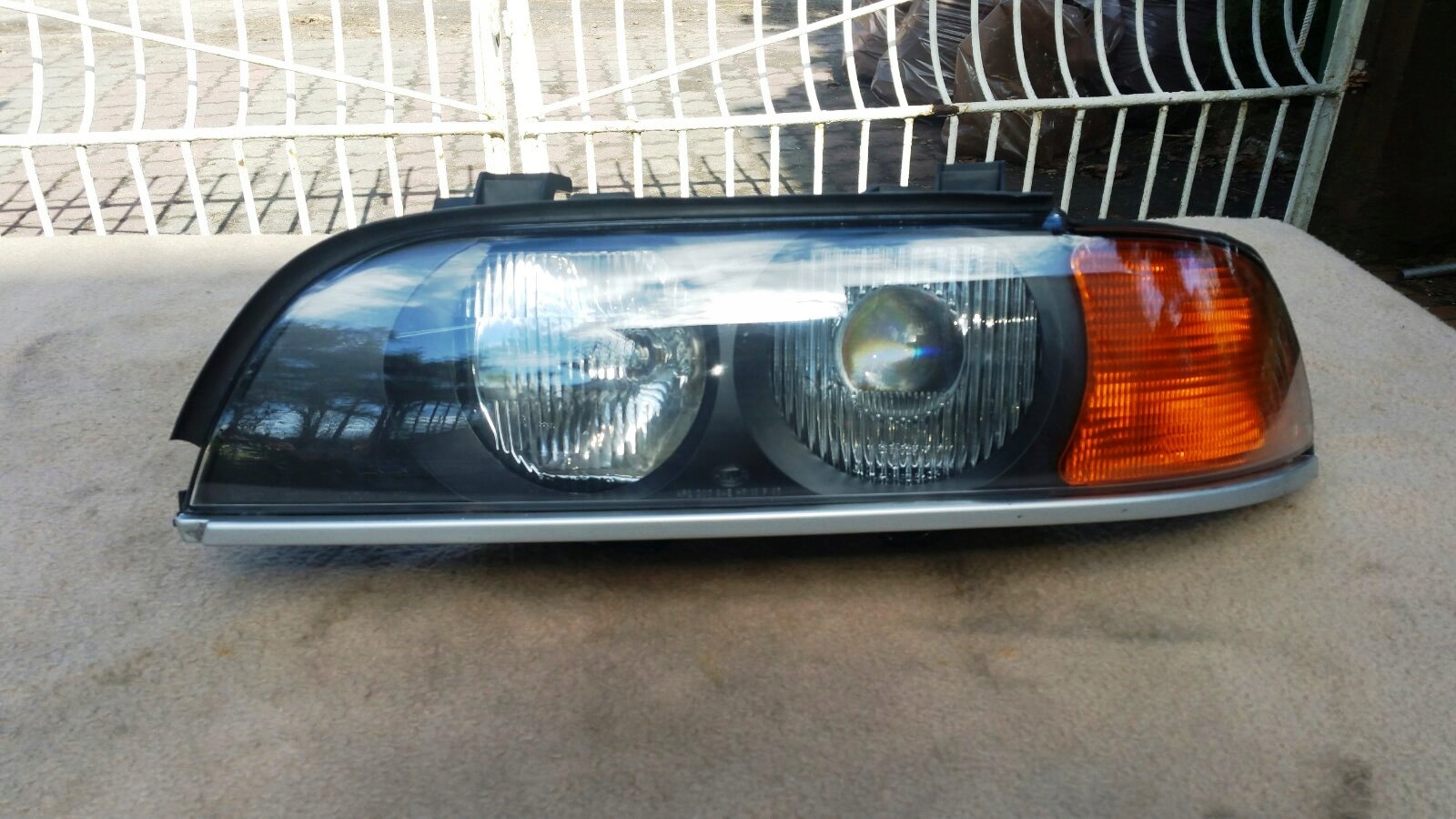 BMW 5 E39 XENON PRZED LIFTEM LEWA LINKS POMARAŃCZOWY KIERUNEK 15213900