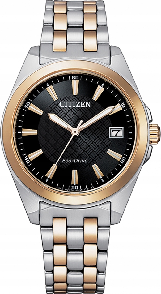 Zegarek damski Citizen EO1213-85E złoty klasyczny do pływania