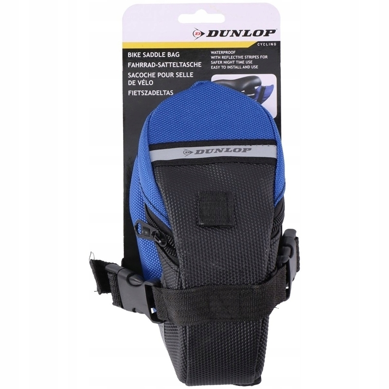 Dunlop Torba sakwa rowerowa pod siodełko (Niebieski)