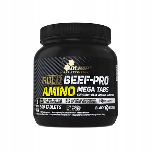 Aminokyseliny Olimp Gold Beef-Pro Amino 300tab Hovězí protein Regenerace