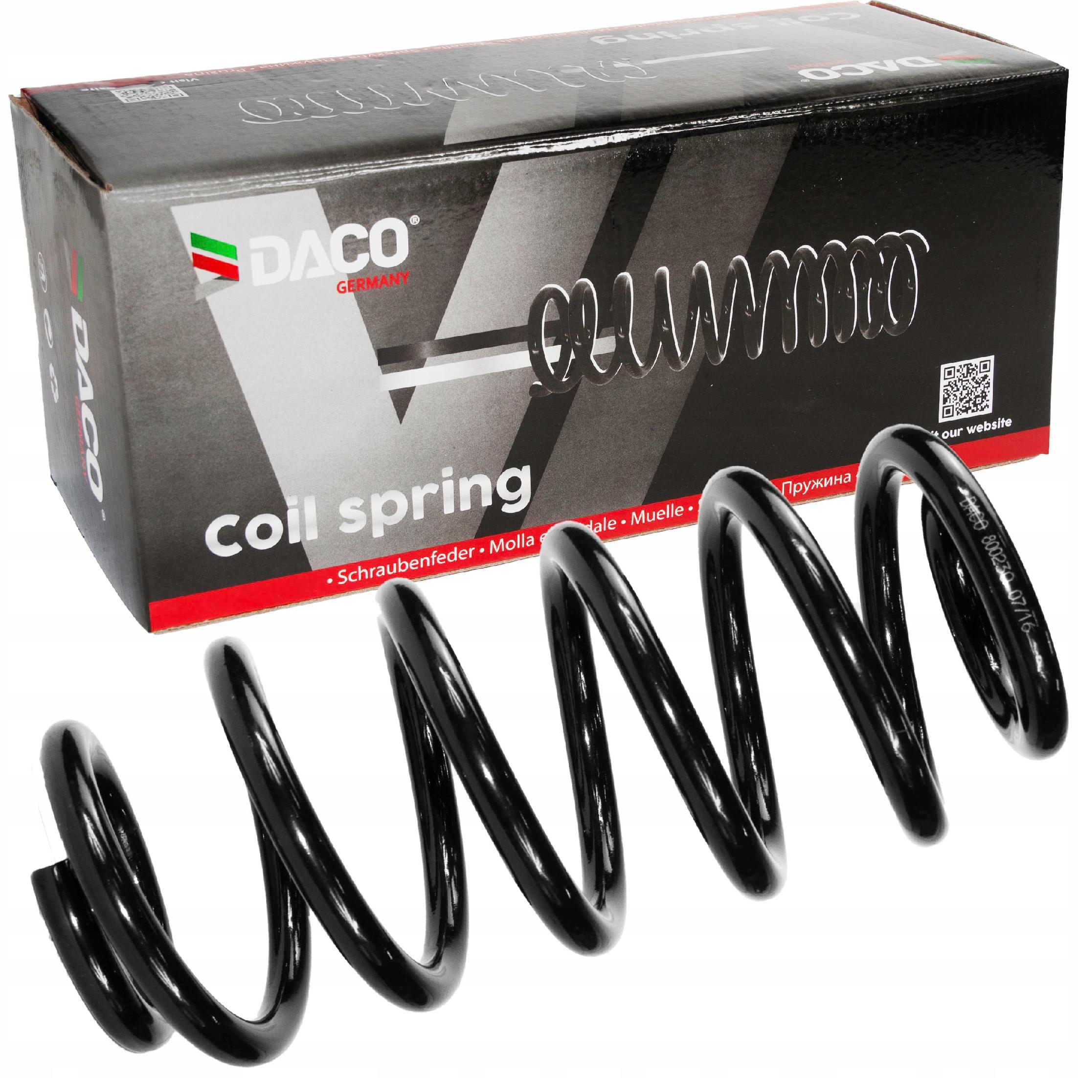 Sprezyna x2 Zawieszenia PRZOD DACO Audi A4 B6 B7