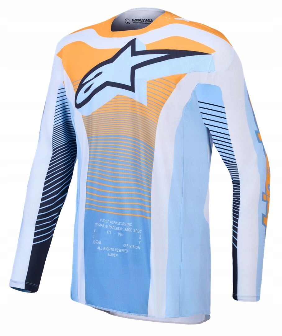 Mikina Na Crossa Quada Alpinestars Techstar Maven B/t (XL) 3760427-7362-XL