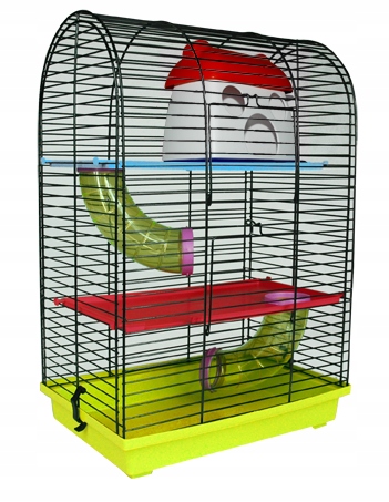 Levně Klec pro křečka pietro tuba domeček grim 2