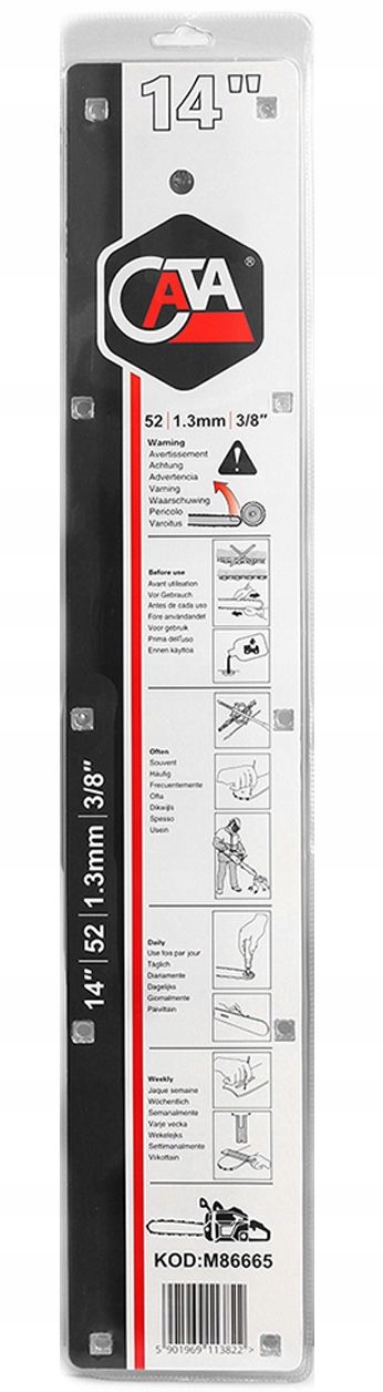 Prowadnica CATA M86665 Rodzaj prowadnica