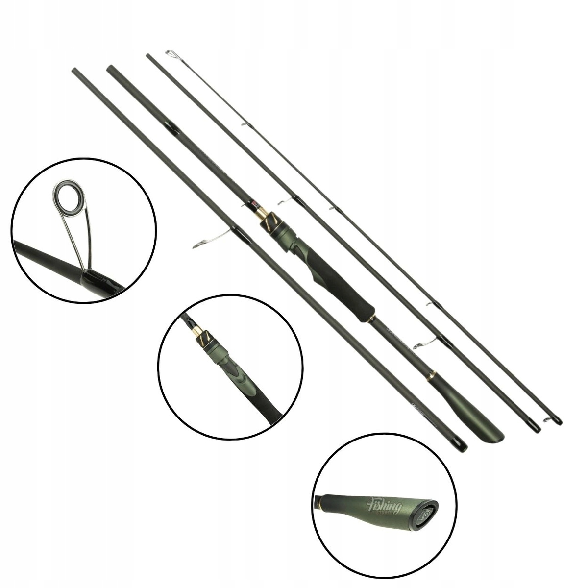 Wędka Robinson Traveller Spin 2,40m 10-30g 4 sekcje Gratis!!!