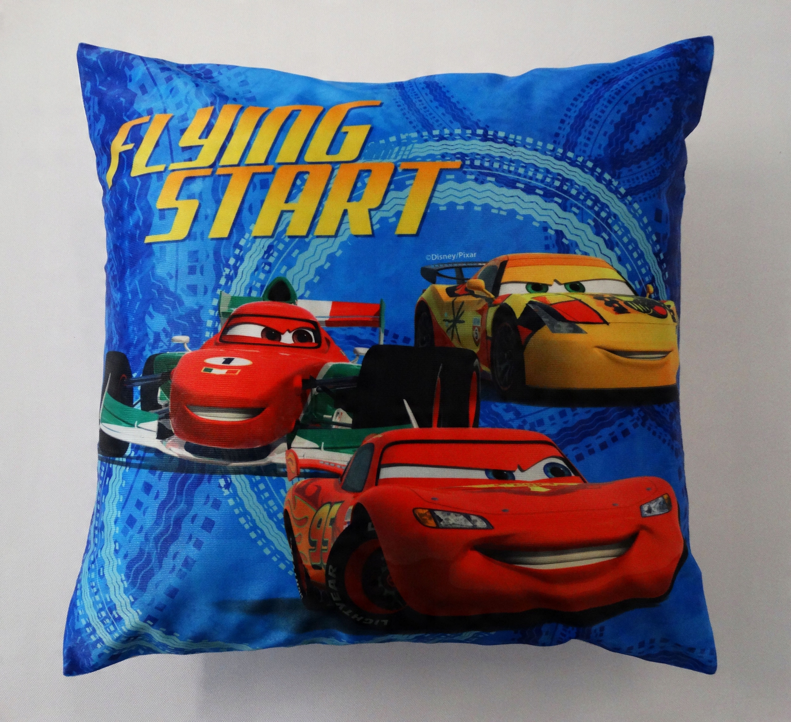 

Mg Poszewka na poduszkę Auta CARS5 niebieski 40x40