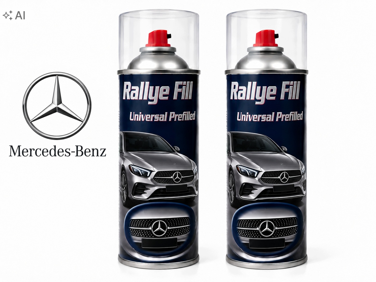 Lakier Bazowy Samochodowy Mercedes 799 Spray 2 x 400ml Baza