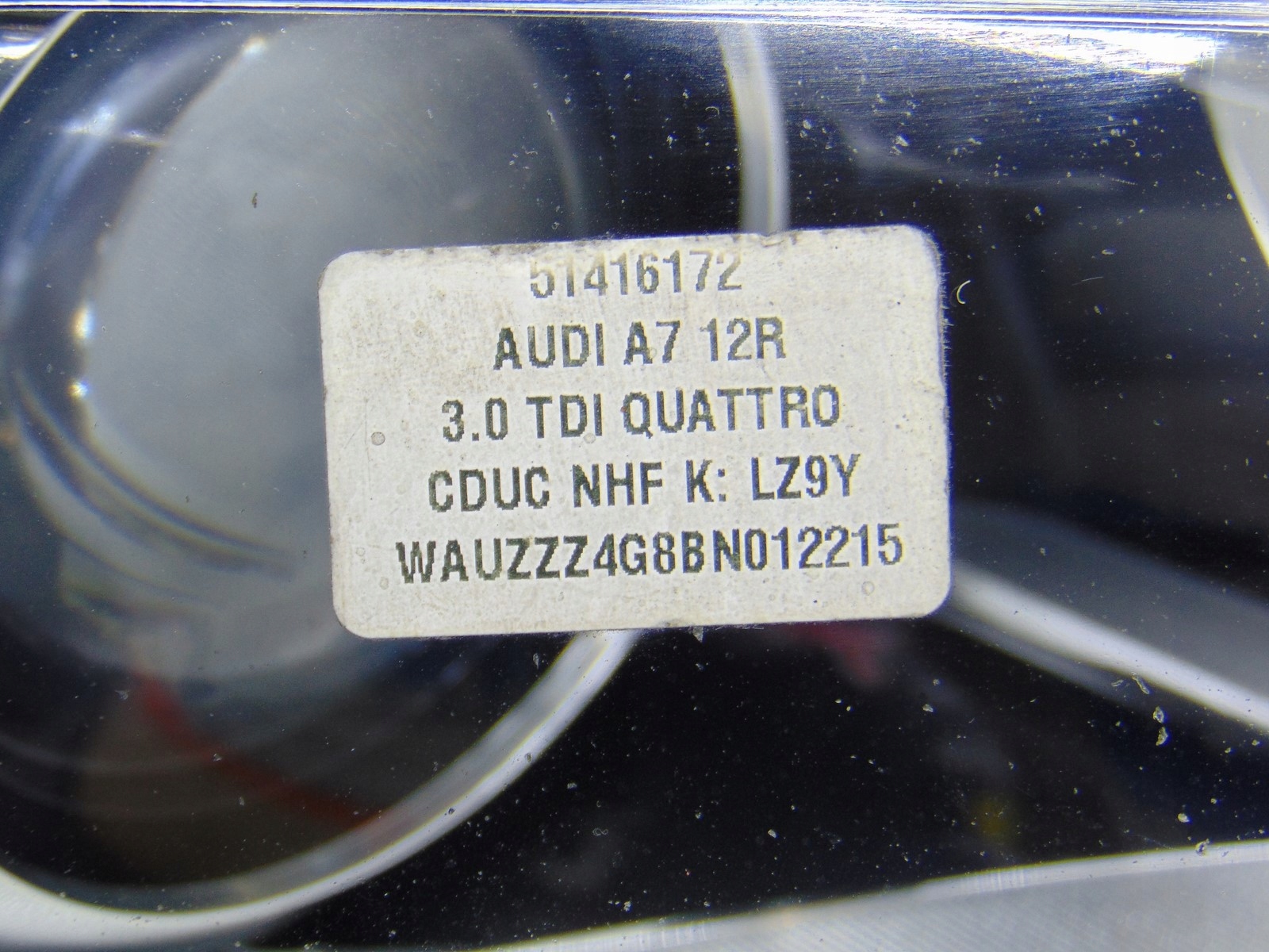 light right front right front XENON LED AUDI A7 4G 10