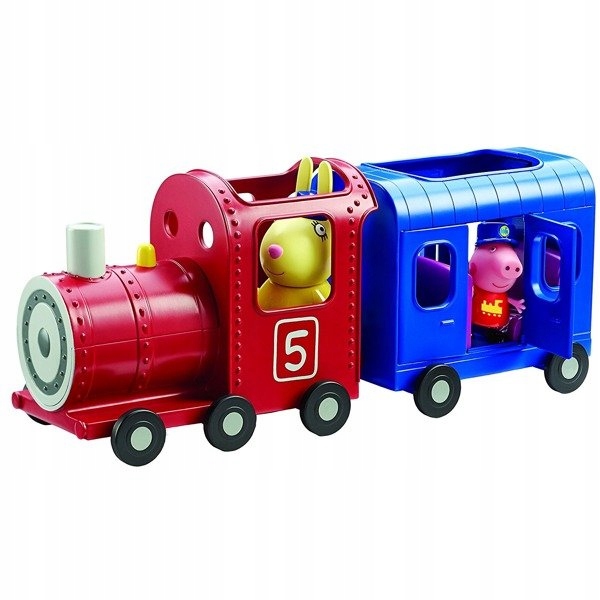 

Tm Toys Świnka Peppa Pociąg z Wagonikiem Figurki