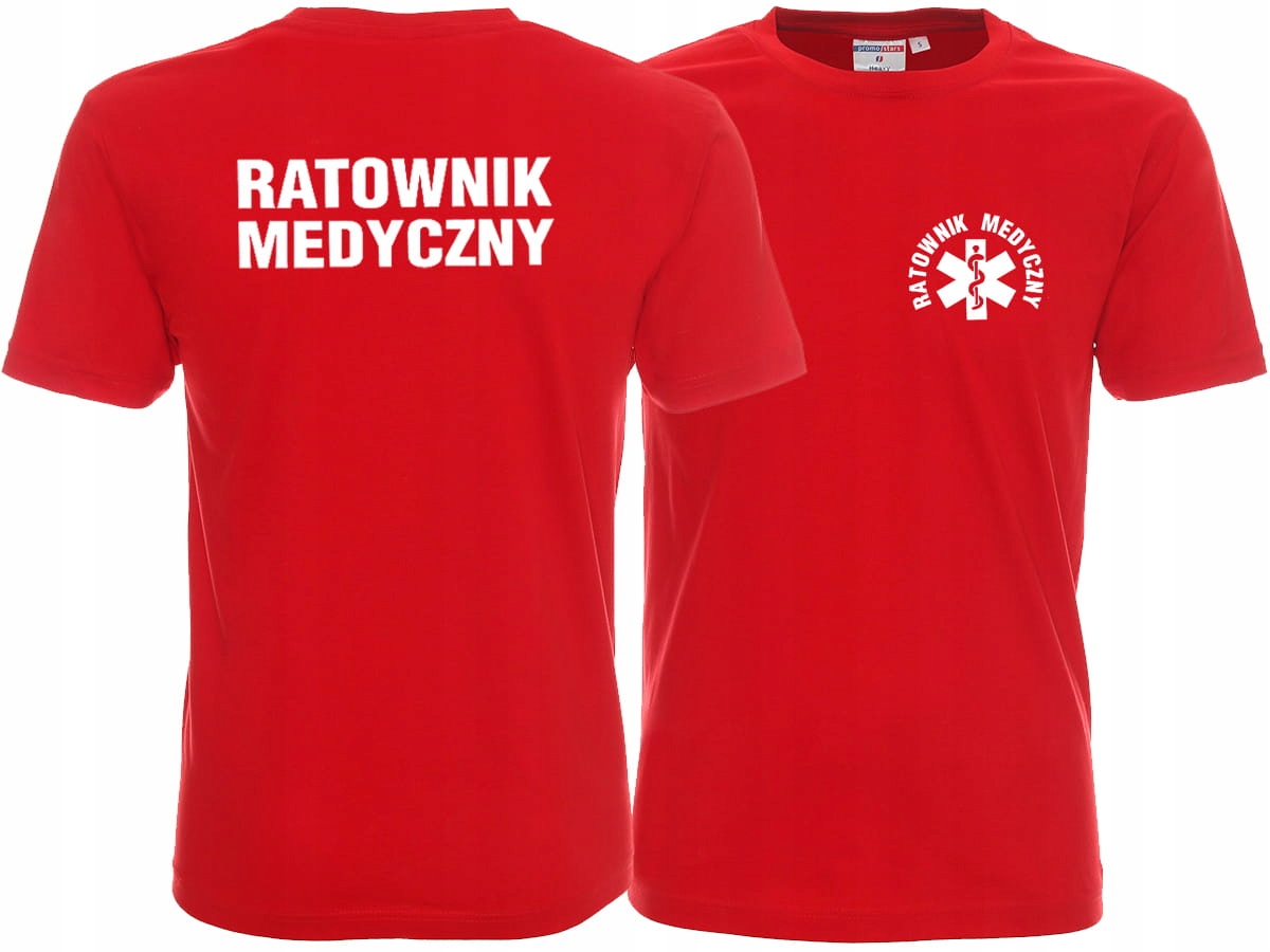 

Markowa Koszulka Ratownik Medyczny Sanitariusz