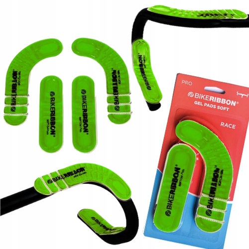 Wkładki żelowe pod owijkę BikeRibbon Gel Pads, szosa, gravel