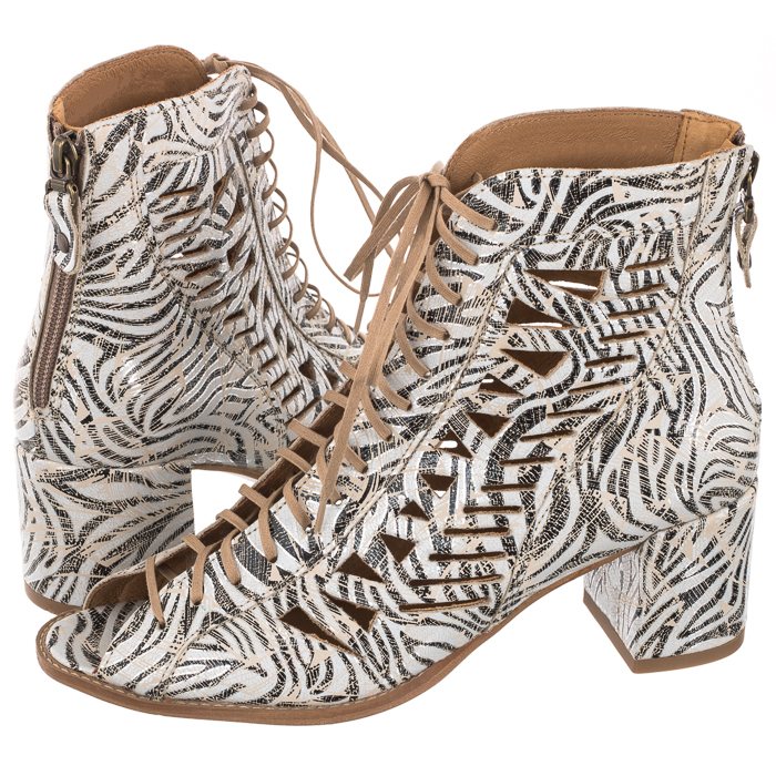 

Buty Damskie Botki Ażurowe Maciejka 04040-22/00-5