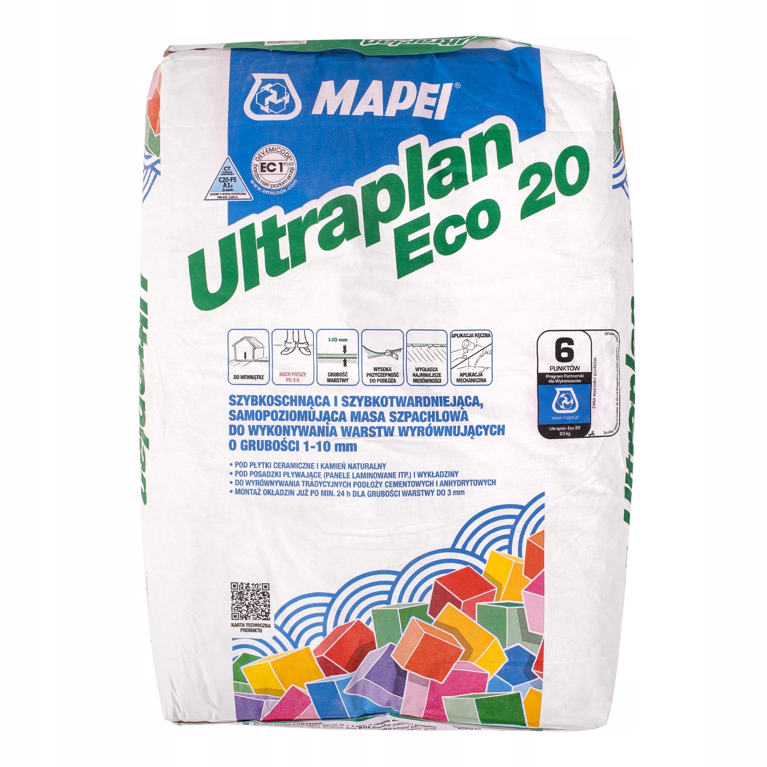 

Samopoziom Mapei Ultraplan Eco 20 23 kg