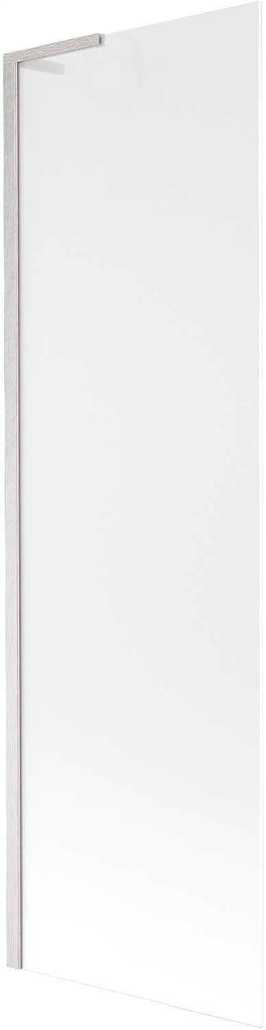Mexen Next L vanová stěna 1-křídlová 60 x 150 cm, mat, kartáčovaný nikl 8