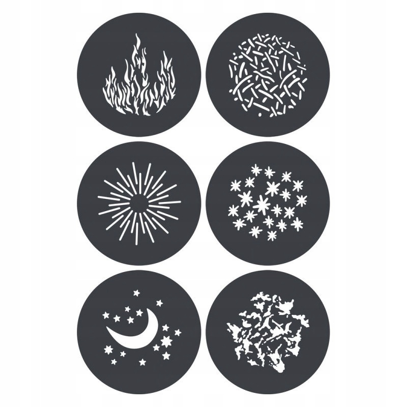 Godox GP-GS1 (Gobo Set 6 kusů) pro systém G-Mount