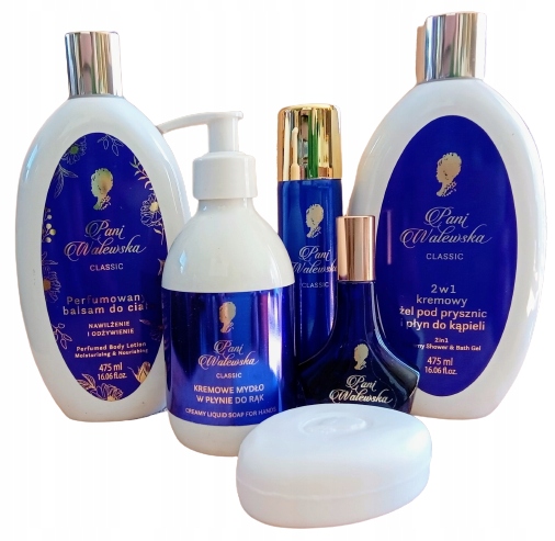 Pani Walewska Classic mydło żel perfumy dezodorant balsam zestaw