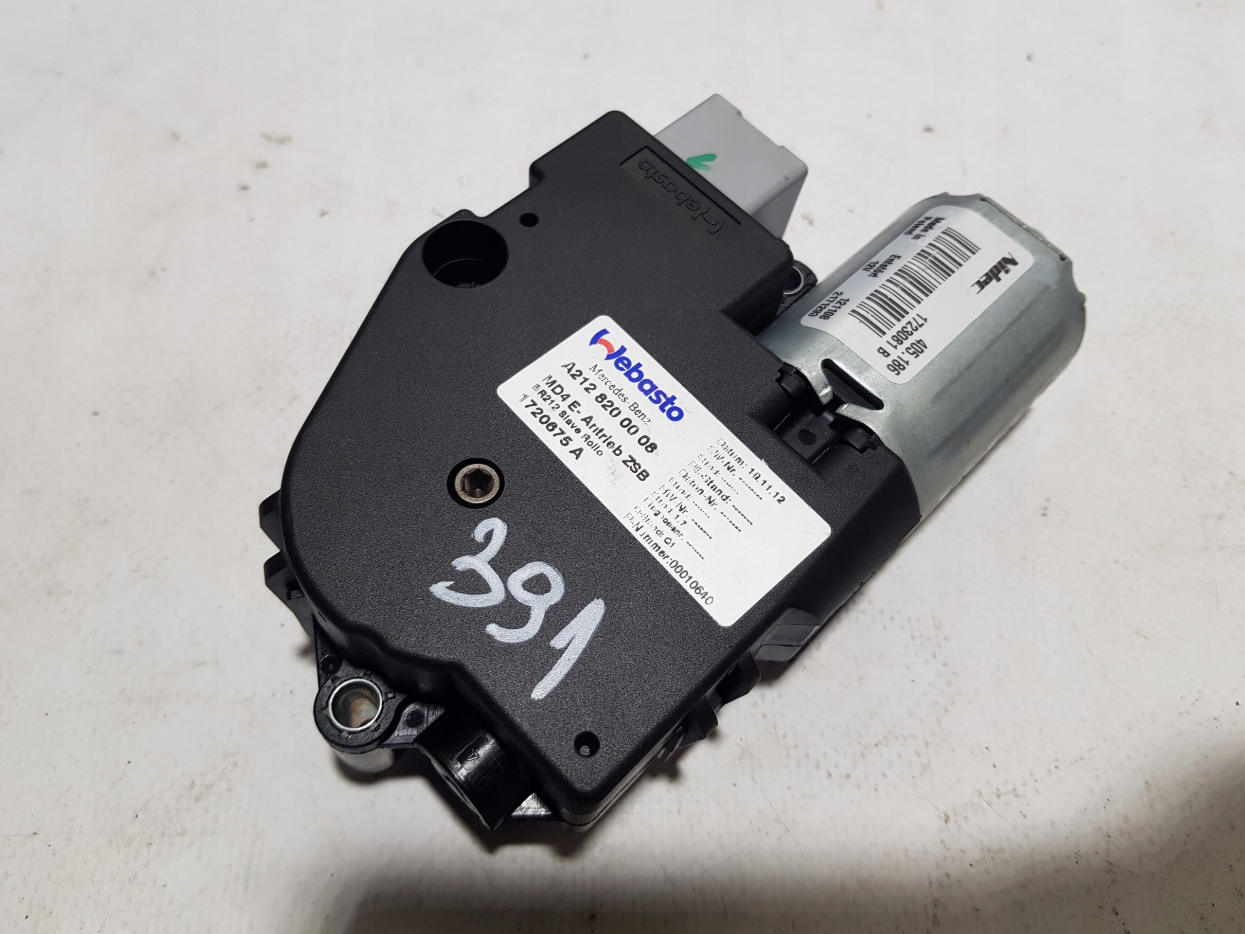 Motor Schiebedach MERCEDES W207 W212 2128200008
