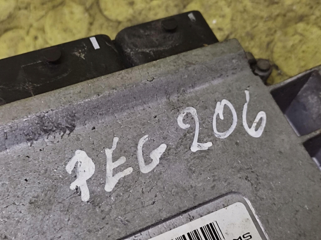 PEUGEOT 206 control unit of the engine 9644925780